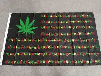 BOB Marley Reggae Rasta Hipi Band 90*150 cm 420 nekje plevela zda Zastavo Za Bar Stranka Glasbeni Festival Shop Tattoo