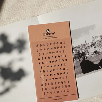 Južna Koreja Ins Majhne, Srednje Pismo Nalepke Ustvarjalne Estetike DIY Priročnik Foto Album Album Tiskovine Nalepke Nekaj Darilo