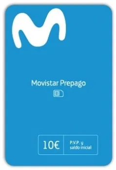 Predplačniške Kartice Sim Movistar Španija novo z 10 Ravnotežje, aktiviranje z vašimi podatki