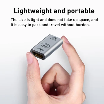 Tip C Do HDMI je Združljiv/DP/Mini DP Pretvornika Ženski Ženski USB-C HD Video Pretvornik Za Macbook Pro 4K Display Port Adapter