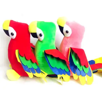 20 cm Simulacije Papiga Plišastih Igrač z Dolgim Repom Srčkan Papiga Polnjene Živali Plišastih Ptica Papiga Igrače Otroci Darilo za Rojstni dan Doma Dekor