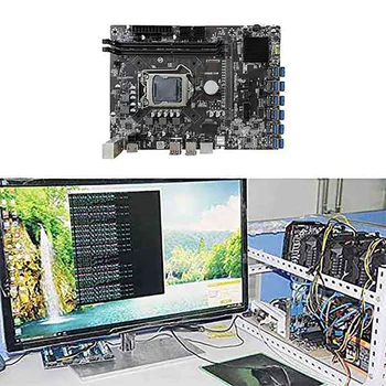 B250 Rudarstvo Matično ploščo 12 USB3.0 do PCIE Grafike Režo LGA1151 z 2X4G DDR4 RAM DIMM+G3900 CPU BTC matične plošče, Set