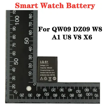 LQ - S1 3,7 V 380mAh Smartwatch Baterije LQ-S1 Zamenjava Baterij Za QW09 DZ09 W8 A1 U8 V8 X6 Pametno Gledati Baterije