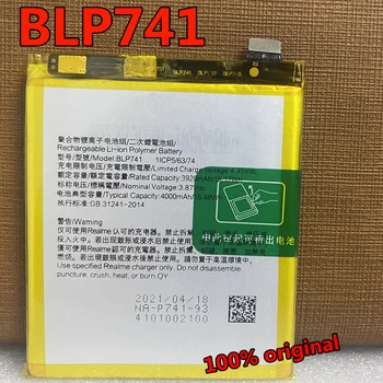 Novi Originalni BLP741 4000 mah Baterija Za NASPROTNEGA Realme X2 XT Pametni Zamenjava Baterije Visoke Kakovosti