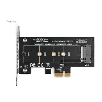 SSD NVME M2 PCIE express, 1x Napajalnik, PCIE za M2 Adapter M. 2 NVME SSD za kartico PCI Express X1 Kartica Riser Adapter M Ključ za 2230-2280 M2