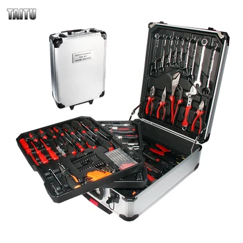 TAITU 187 Toolbox pc Repair Kit Izvijač Izvijač Kladivo Toolbox Komercialne Strojne opreme, Ročnih Orodij Nastavite Ročico Orodij