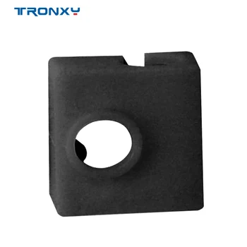 Tronxy 3D Tiskalnik Deli MK8 20*20*10 mm Zaščitni Silikonski Vložek Kritje velja Za Grelec Blok MK8 Silikonski Vroče Koncu Nogavic