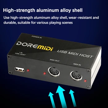 USB MIDI Gostiteljice Kitara Effector MIDI Sintetizator zvoka MIDI Generator MIDI Vmesnik Naprave Elektronskih instrumentov Oprema
